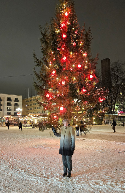 Joulua vastaanottamassa