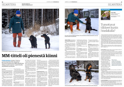 Juttu Riosta ja Jarkosta Keskipohjanmaassa
