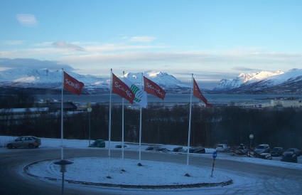 Aamu hotellilla