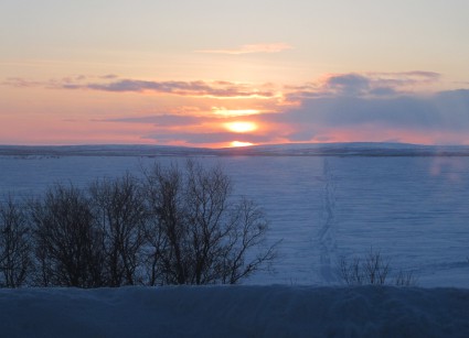 Auringonlasku m�kill�